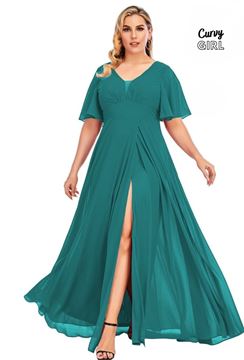 Picture of CURVY GIRL ELEGANT DRESS